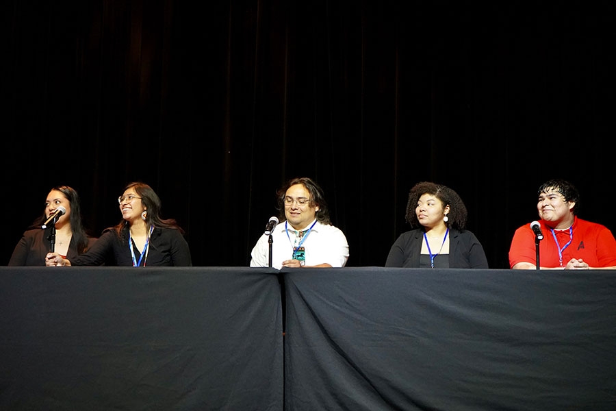 GEN Panelists speak at the IndiGENcon Conference, May 2023.
