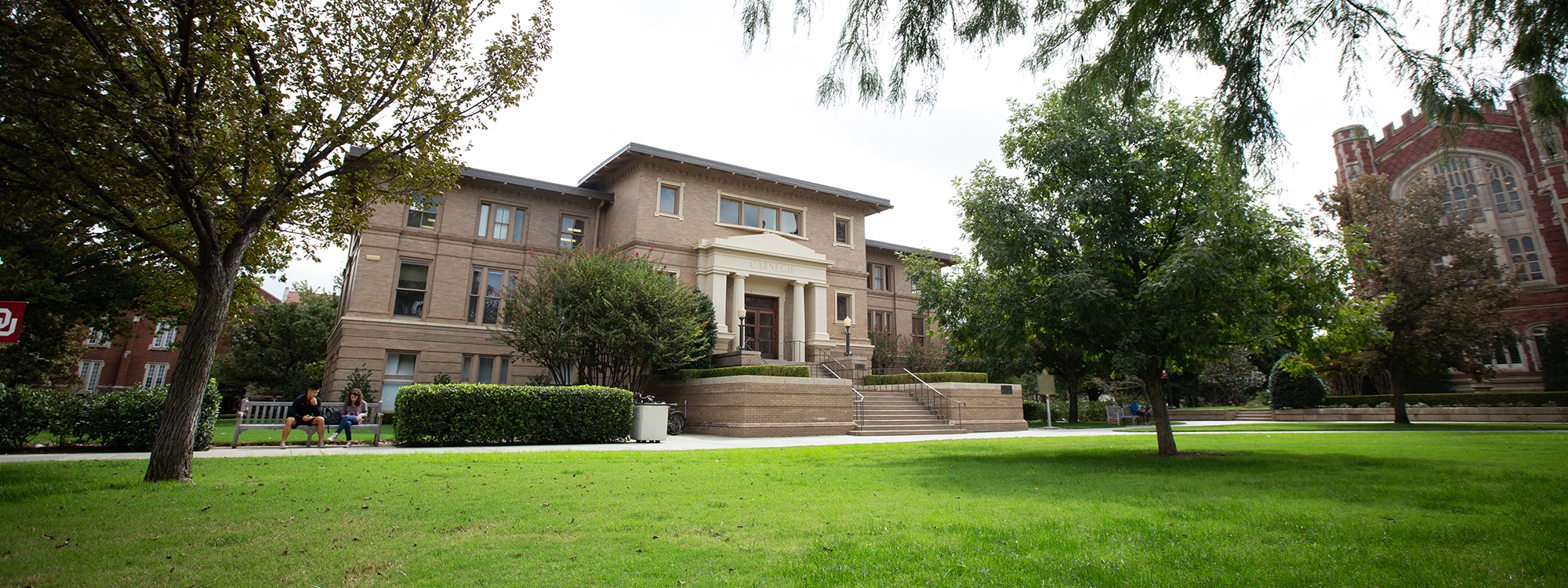 Carnegie Hall on OU's campus in Norman, Oklahoma