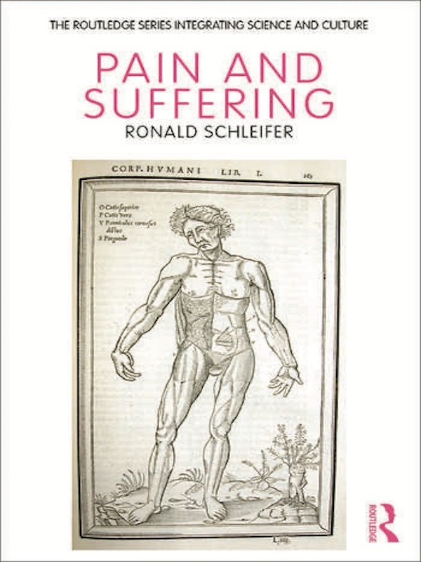 Pain and Suffering book cover. Written by Ronald Schleifer.