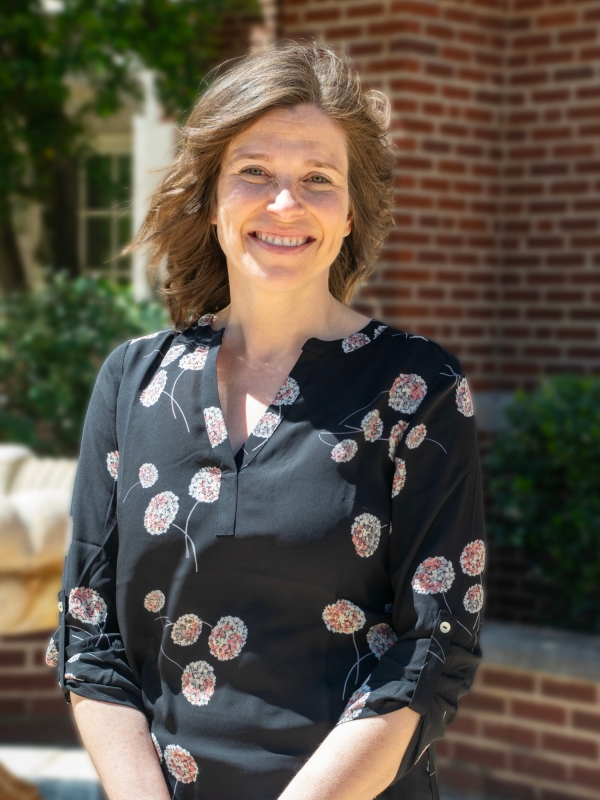Photo of Sandra L. Tarabochia on the University of Oklahoma campus