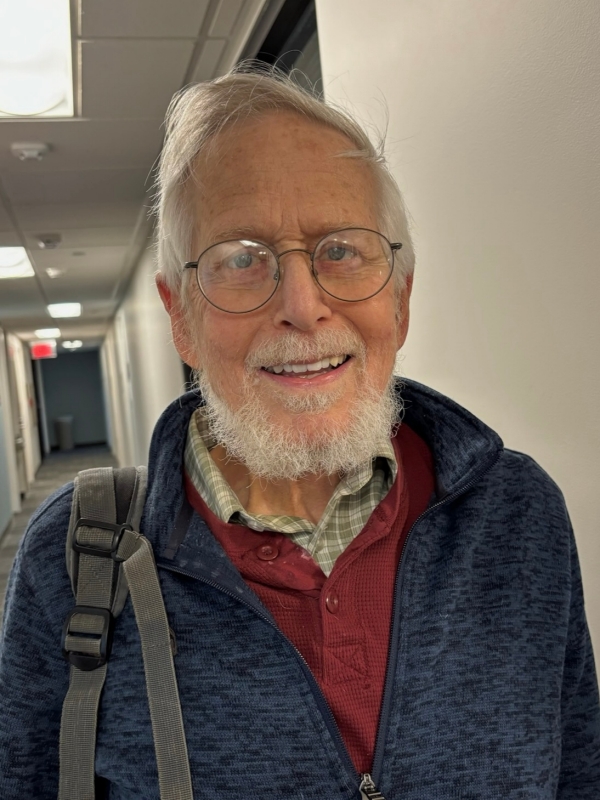 Photo of William Henry McDonald take in the Cate 2 building at University of Oklahoma