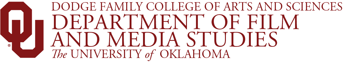 Interlocking O U, Dodge Family College of Arts and Sciences, Film and Media Studies, The University of Oklahoma website wordmark.