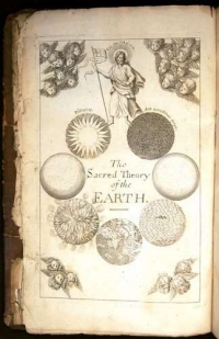 Frontis piece from Thomas Burnett The Sacred Theory of the Earth