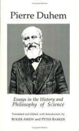Book cover of Essay in the History and Philosophy of Science by Pierre Duhem, ed. Roger Ariew and Peter Barker