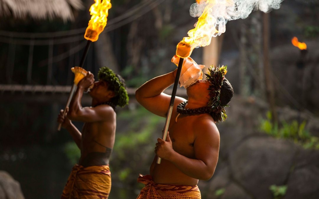 Pink and purple sunset at an OU softball game.