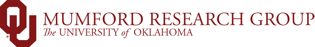 Interlocking O U, Mumford Research Group, The University of Oklahoma website wordmark.