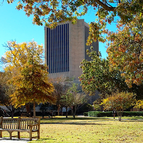 The Physical Sciences Building on the University of Oklahoma Norman campus.
