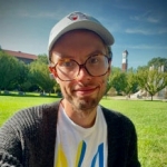 A headshot of Russian lecturer, Nathan Marks. The image links to his profile