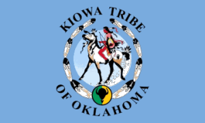 Kiowa Tribe of Oklahoma tribal flag
