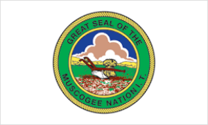 Muscogee (Creek) Nation tribal flag