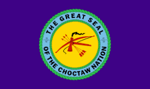 Choctaw Nation tribal flag