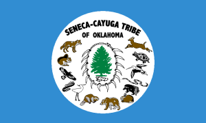 Seneca-Cayuga Tribe of Oklahoma tribal flag