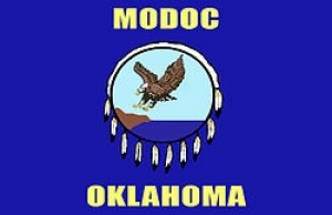 Modoc Tribe of Oklahoma tribal flag