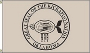 Kickapoo Tribe of Oklahoma tribal flag