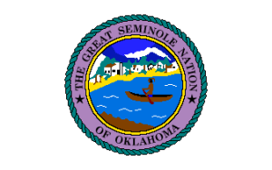 Seminole Nation of Oklahoma tribal flag