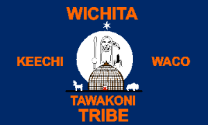 Wichita and Affiliated Tribes tribal flag