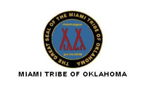Miami Tribe of Oklahoma tribal flag