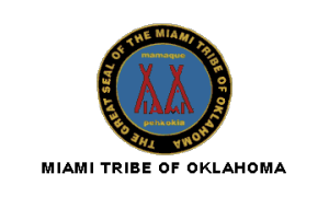 Miami Tribe of Oklahoma tribal flag