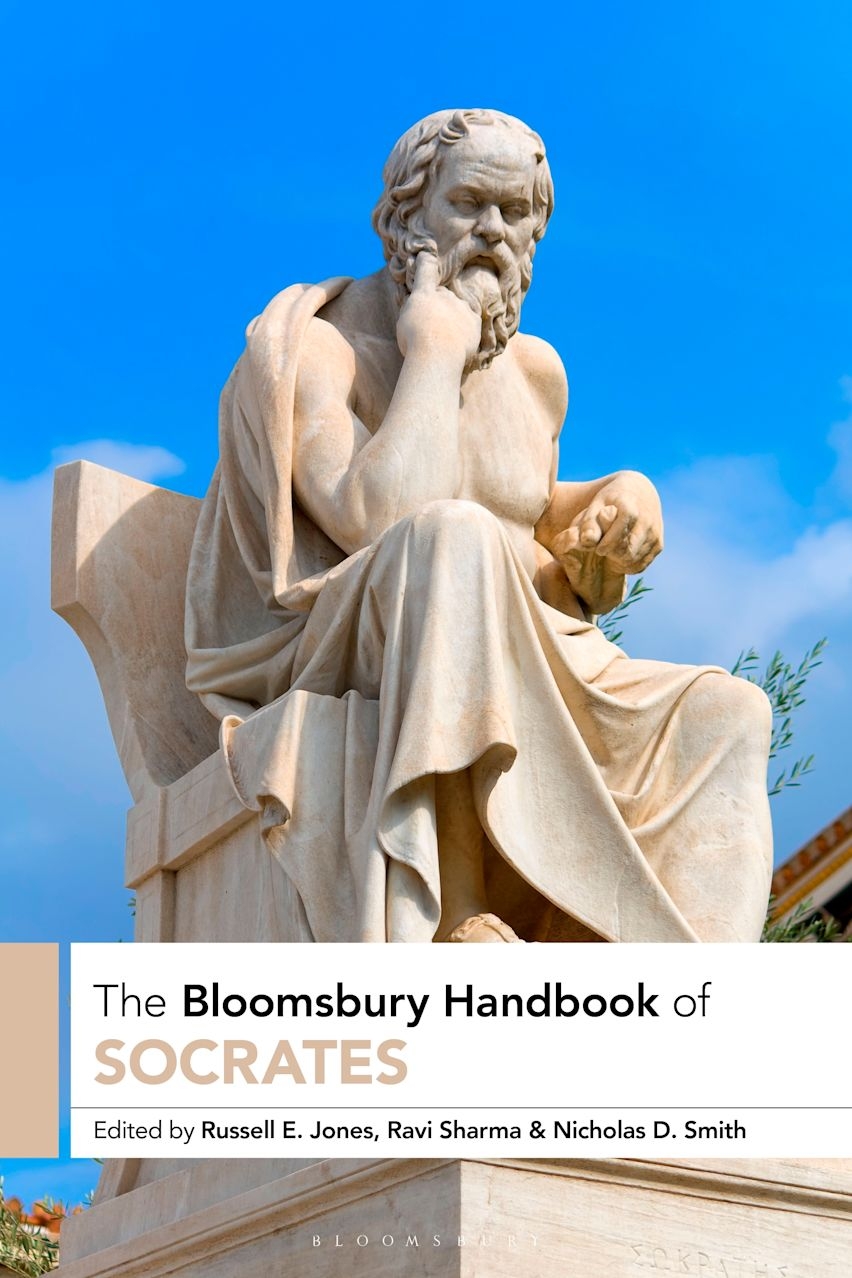 Book cover for The Bloomsbury Handbook of Socrates.