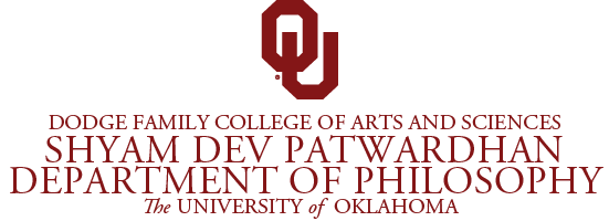 Shyam Dev Patwardhan Department of Philosophy wordmark.