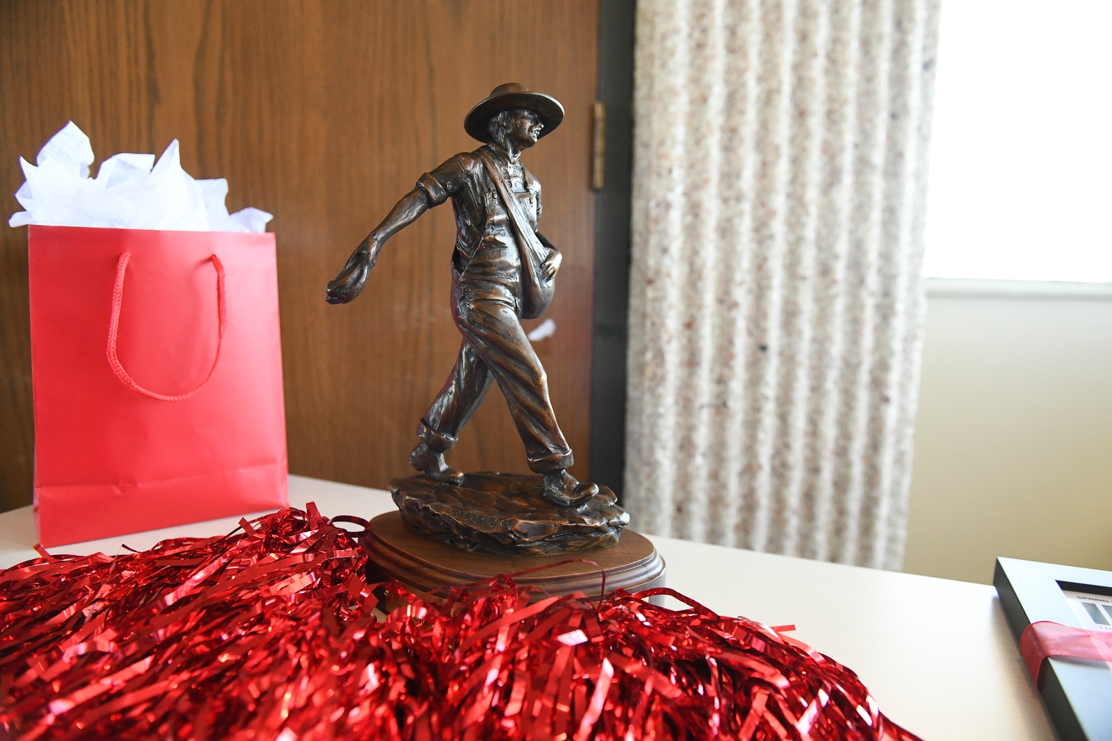 Seed Sower statuette.