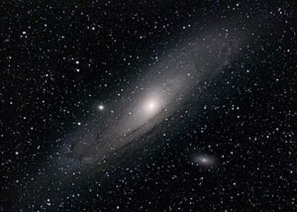 An image of the Andromeda Galaxy.