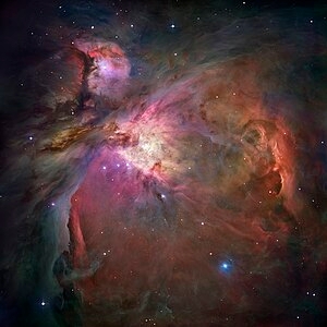An image of the Orion Nebula.