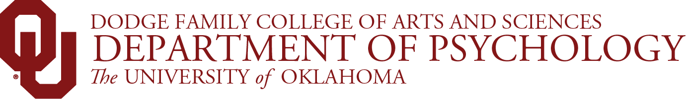 OU Dodge Family College of Arts and Sciences, Department of Psychology, The University of Oklahoma wordmark