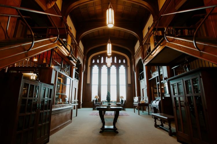 The Western History Collection in the OU Library.