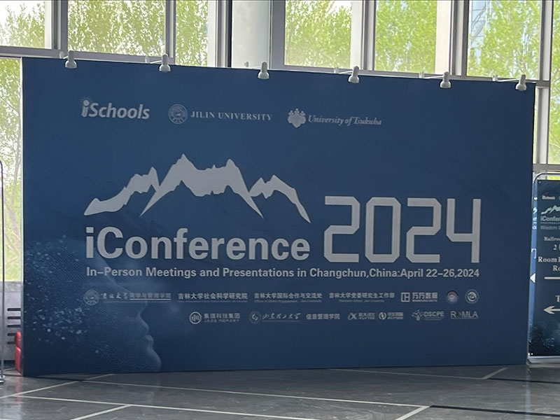 iConference 2024 poster.