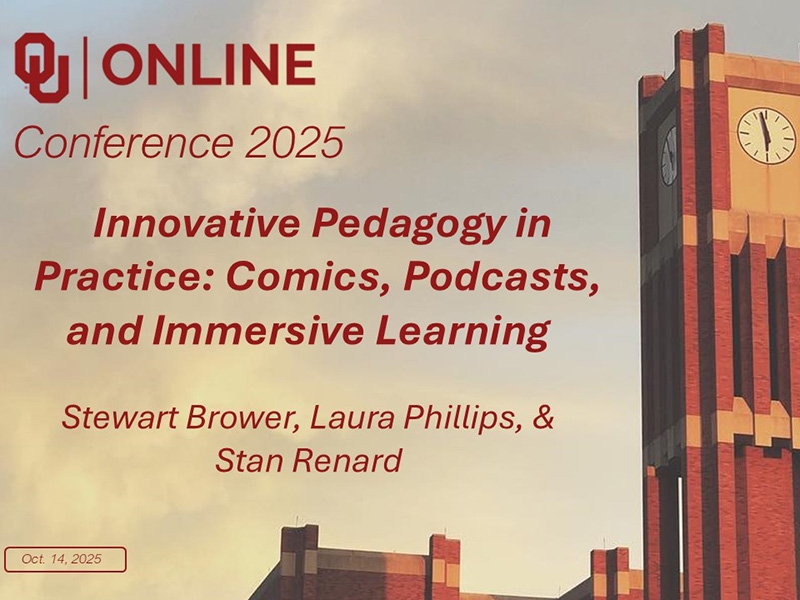 Innovative Pedagogy in Practice: Comics, Podcasts, and Immersive Learning.