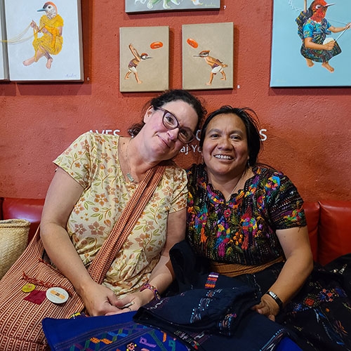 Oralia Chopén from TRAMA TEXTILES.