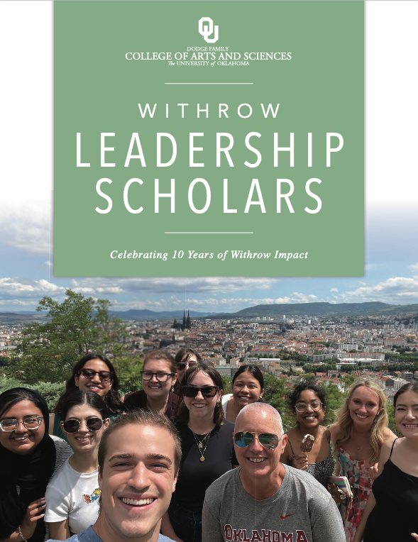 Cover of Withrow Leadership Scholars Magazine