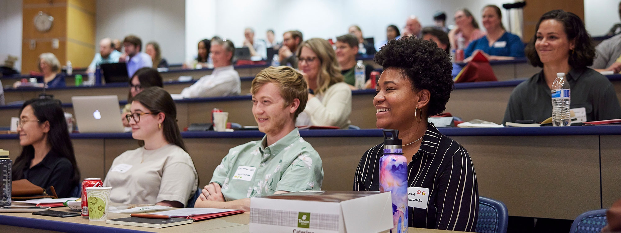 New faculty enjoying panel discussion at NFO 2023