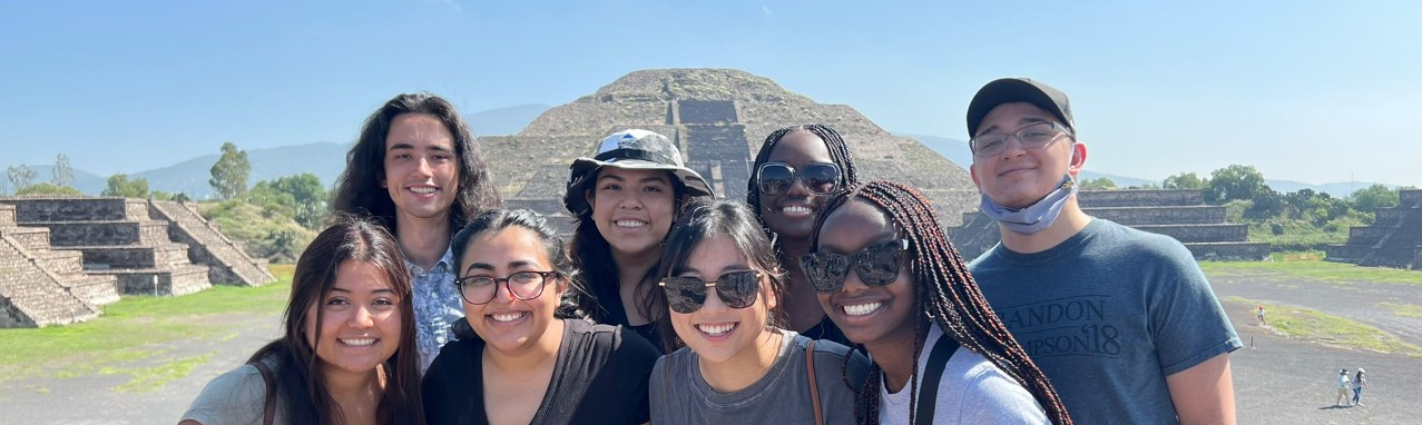 Students on study abroad in Puebla, Mexico.