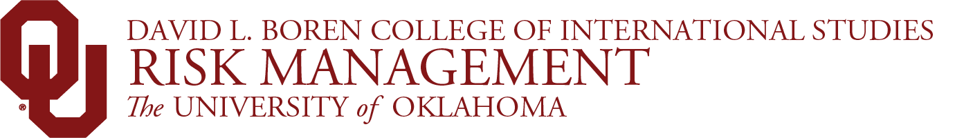 David L. Boren College of International Studies, Risk Management, The University of Oklahoma Wordmark