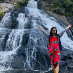 Nethmi Wickrama Gunarathne Nethmi Wickrama Gunarathne with a waterfall