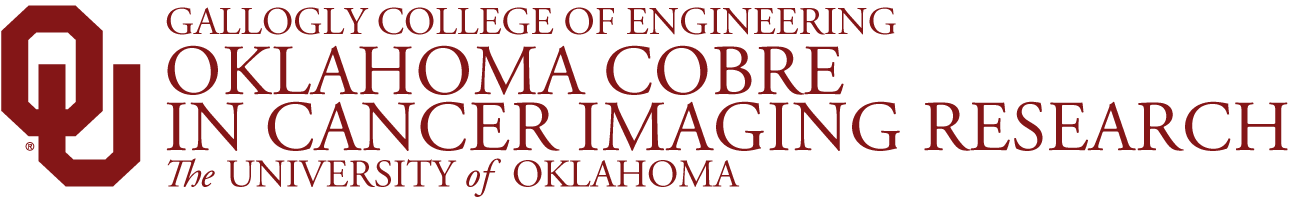 OU Gallogly College of Engineering, Oklahoma COBRE in Cancer Imaging Research, The University of Oklahoma website wordmark