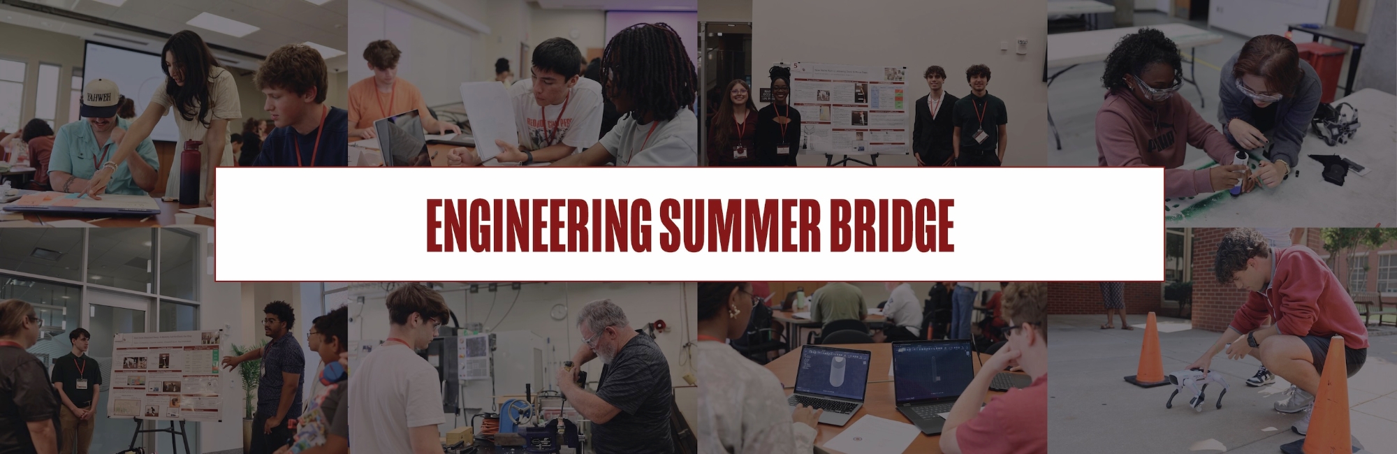 Students working together during Summer Bridge Program