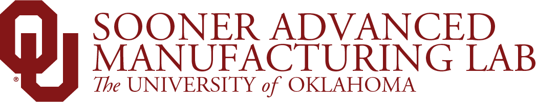 Interlocking O U, Sooner Advanced Manufacturing Lab, The University of Oklahoma website wordmark.