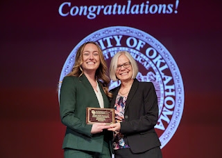 Dean Shehab Presenting Award to Student