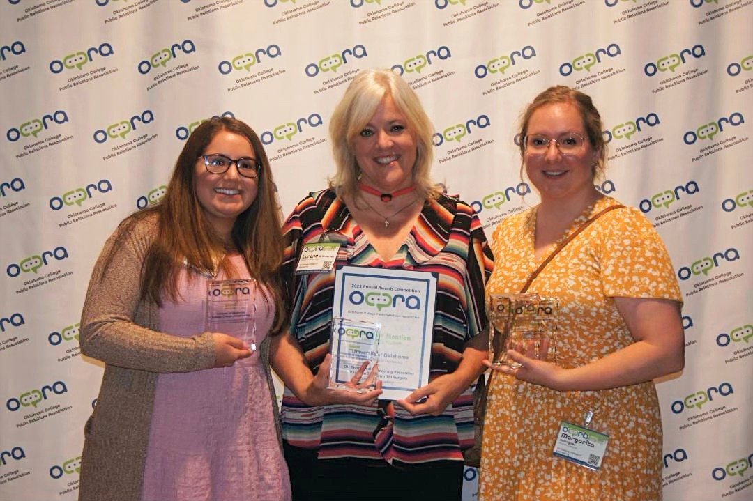 OU Engineering OCPRA Award winners