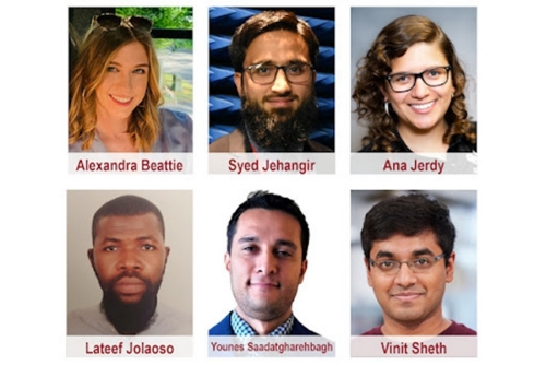 Fall 2023 6 Dissertation Award Recipients.