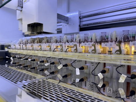 AMBR 250 High Throughput machine.