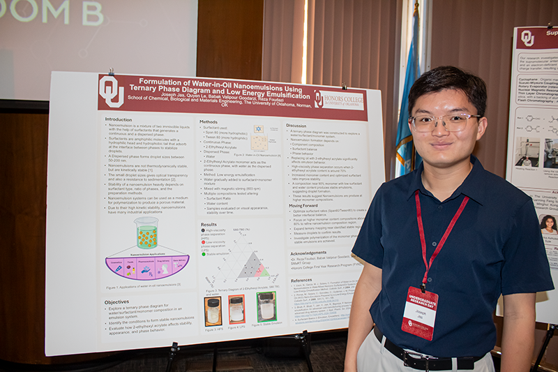 Joseph Jas and their research titled "Formulation of Water-in-Oil Nanoemulsion Using Ternary Phase Diagram and Low Energy Emulsification" 