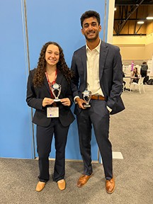 Two students receive AICHE Award