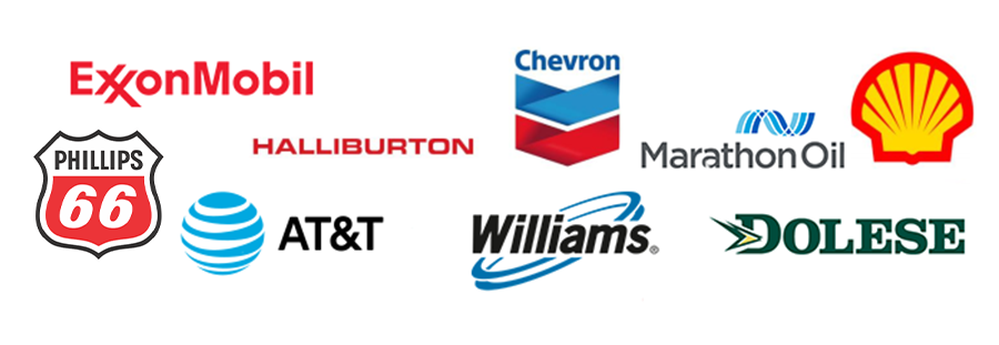 WiE Sponsors list: BP, Boeing, Chevron, OneOK, Shell, Halliburton, Boldt, Chevron Phillips, Chickasaw Nation Industries, GE Oil & Gas, Goodman Air Conditioning and Heating, Johnson Controls, MSCI, Peterbilt, Phillips 66, and Union Pacific.