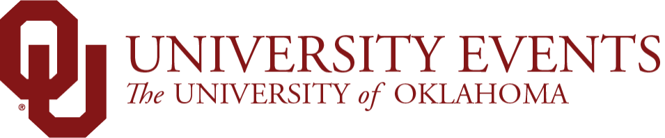 University Events, The University of Oklahoma website wordmark