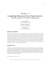 Leading beyond classrooms