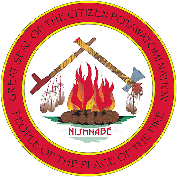 Citizen Potawatomi Nation seal.